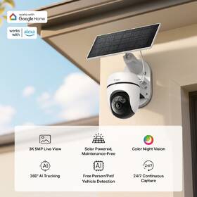IP kamera TP-Link Tapo C630 KIT biela

 obrázok produktu 2 z 14