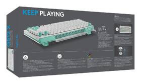 Klávesnica Logitech G512 X 75, US INTL layout, Tactile biela

 obrázok produktu 9 z 9