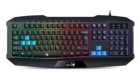 Klávesnica Genius Scorpion K215, CZ/SK čierna/modrá

 obrázok produktu 1 z 4