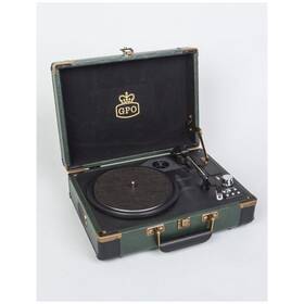 Gramofón GPO Ambassador Green/Black 

 obrázok produktu 1 z 8