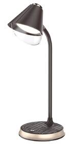 Stolná lampa IMMAX FINCH, Qi nabíjanie, 9W hnedá/zlatá

 obrázok produktu 6 z 16