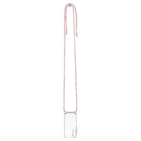 Kryt na mobil FIXED Pure Neck s ružovou šnúrkou na krk na Samsung Galaxy S23+ priehľadný

 obrázok produktu 2 z 2