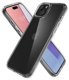 Kryt na mobil Spigen Crystal Hybrid na Apple iPhone 15 priehľadný

 obrázok produktu 2 z 10