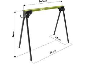 Stavebná koza Extol Craft 956070 

 obrázok produktu 2 z 6