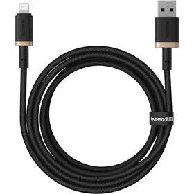 Kábel Baseus Dura USB/Lightning, 2.4A, 2m čierny/zlatý

 obrázok produktu 1 z 16
