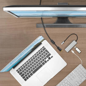 USB Hub Hama Multiport sivý

 obrázok produktu 6 z 6