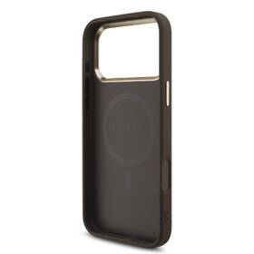 Kryt na mobil Guess 4G Strass Triangle Logo Gold Frame MagSafe na Apple iPhone 18 Pro hnedý

 obrázok produktu 4 z 6
