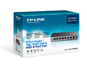 Switch TP-Link TL-SG108PE čierny

 obrázok produktu 4 z 4