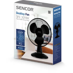 Ventilátor stolový Sencor SFE 3011BK čierny

 obrázok produktu 6 z 6