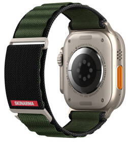 Remienok Skinarma Kobu na Apple Watch 49/45/44/42 mm zelený

 obrázok produktu 2 z 5