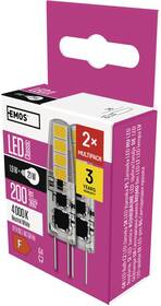 LED žiarovka EMOS ZQ8621.2 1,9W G4NW 

 obrázok produktu 4 z 5