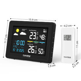 Meteorologická stanica GARNI 530 Line čierny

 obrázok produktu 1 z 7