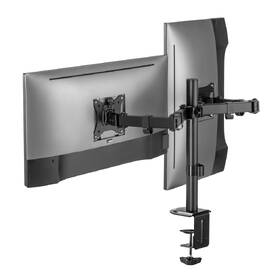 Držiak Gembird MA-D2-01, dual, pre monitor, naklápacie, pre uhlopriečky 17"-32”, nosnosť 9kg čierny

 obrázok produktu 4 z 5