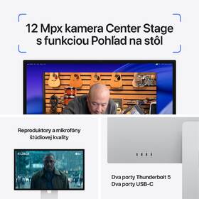 Monitor Apple Studio Display XDR - standardní sklo - stojan s nastavitelným náklonem a výškou 

 obrázok produktu 5 z 9