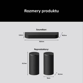 Soundbar Sony HT-A8 Theatre Trio čierny

 obrázok produktu 15 z 23