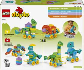 Stavebnica LEGO® DUPLO® 10451 3 v 1: Dinosaury na kolieskach 

 obrázok produktu 3 z 9