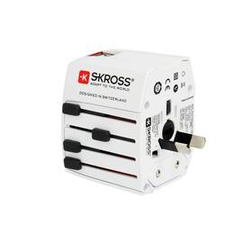 Cestovný adaptér SKROSS MUV USB, USB A+C, univerzálny pre 150 krajín 

 obrázok produktu 4 z 10