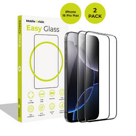 Tvrdené sklo Mobile Origin EasyGlass na Apple iPhone 16 Pro Max (2 ks) 

 obrázok produktu 8 z 8