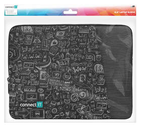 Puzdro na notebook Connect IT Doodle 15.6" čierne

 obrázok produktu 2 z 2