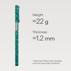 Kryt na mobil Pitaka Ultra-Slim Monogram na Apple iPhone 17 Pro Max zelený

 obrázok produktu 4 z 5