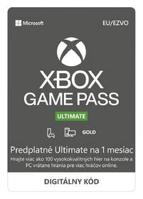  Microsoft Xbox Game Pass Ultimate - predplatné na 1 mesiac - elektronická licencia 

 obrázok produktu 2 z 2