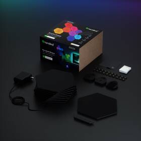 LED svetlo Nanoleaf Shapes Black Hexagons Starter Kit (9 ks) čierne

 obrázok produktu 1 z 7