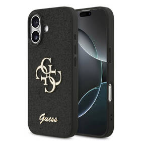 Kryt na mobil Guess PU Fixed Glitter 4G Metal Logo na Apple iPhone 17 čierny

 obrázok produktu 1 z 7