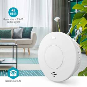 Detektor dymu Nedis SmartLife, Wi-Fi biely

 obrázok produktu 9 z 14