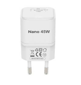 Nabíjačka do siete Cubenest PD Nano Adapter 45W N1D45 biela

 obrázok produktu 5 z 10
