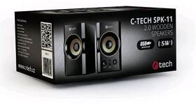 Reproduktory C-Tech SPK-11, 2.0 čierne/zlaté

 obrázok produktu 3 z 6
