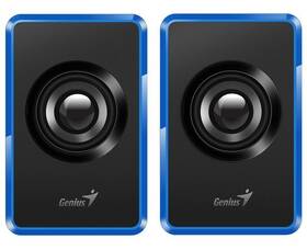 Reproduktory Genius SP-U125, 2.0, 3W čierne/modré

 obrázok produktu 2 z 2