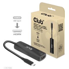 Redukcia Club3D USB-C/HDMI 8K60Hz/4K120Hz 

 obrázok produktu 4 z 9