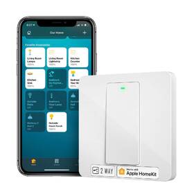 Vypínač Meross Smart Wi-Fi, 1 Gang 2 way Touch Button, Neutral Wire Required biely

 obrázok produktu 1 z 9