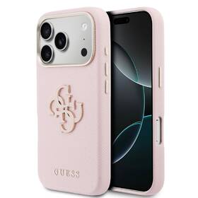 Kryt na mobil Guess PU Resin Logo na Apple iPhone 17 Pro ružový

 obrázok produktu 1 z 6