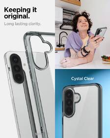 Kryt na mobil Spigen Ultra Hybrid - Samsung Galaxy A57 5G sivý/priehľadný

 obrázok produktu 9 z 12