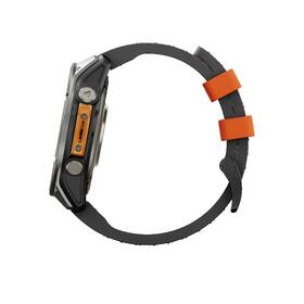Remienok Cubenest Premium Silicone Garmin QuickFit Band 26mm sivý/oranžový

 obrázok produktu 4 z 5