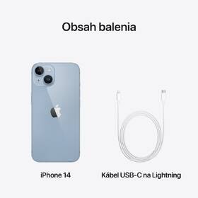 Mobilný telefón Apple iPhone 14 256GB modrý 

 obrázok produktu 8 z 8