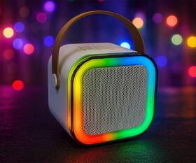 Prenosný reproduktor Carneo Karaoke DJ mini biely

 obrázok produktu 5 z 7