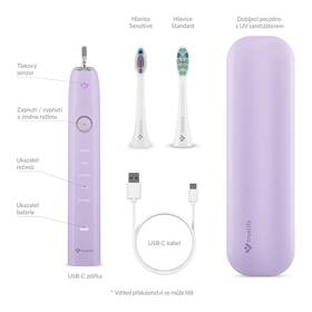 Zubná kefka TrueLife SonicBrush Clean70 UV Lavender fialová

 obrázok produktu 8 z 12