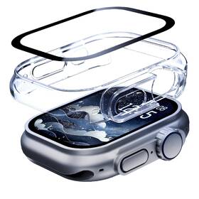 Ochranné puzdro 3mk Satin Armor WatchCase+ s tvrdeným sklom na Apple Watch Ultra1/2/3 (49mm) priehľadné

 obrázok produktu 2 z 8