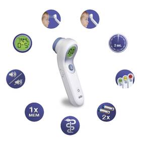 Teplomer Braun NTF 3000 

 obrázok produktu 5 z 11