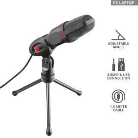 Mikrofón Trust GXT 212 Mico čierny

 obrázok produktu 1 z 8