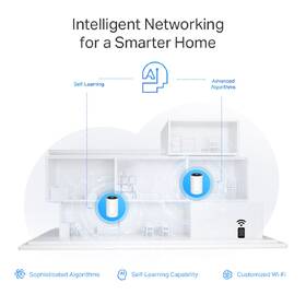 Kompletný Wi-Fi systém TP-Link Deco XE75 Pro Wi-Fi 6E (3 ks) biely

 obrázok produktu 8 z 8