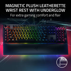 Klávesnica Razer BlackWidow V4 Pro (Yellow Switch) - US Layout čierna

 obrázok produktu 15 z 17