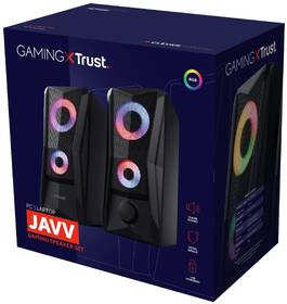 Reproduktory Trust GXT 606 Javv RGB-Illuminated 2.0 Speaker Set čierne

 obrázok produktu 11 z 11