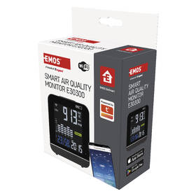 Senzor EMOS GoSmart kvality ovzdušia E30300, Wi-Fi 

 obrázok produktu 15 z 16