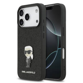 Kryt na mobil Karl Lagerfeld Fixed Glitter Metal Ikonik na Apple iPhone 17 Pro čierny

 obrázok produktu 1 z 7