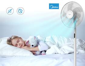 Ventilátor stojanový Midea FS40-18BR biely

 obrázok produktu 4 z 10