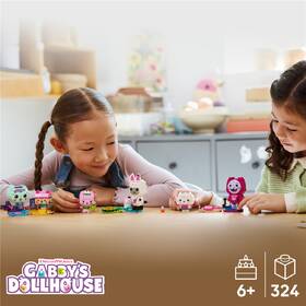 Stavebnica LEGO® Gabinin kúzelný domček 11215 Gabi a jej mačací kamaráti z kociek 

 obrázok produktu 8 z 9