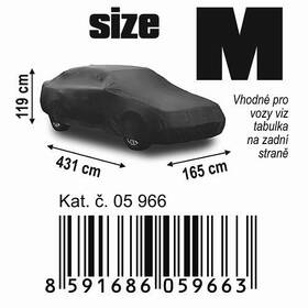 Autoplachta Compass FULL M 431 x 165 x 119 cm NYLON 

 obrázok produktu 1 z 6